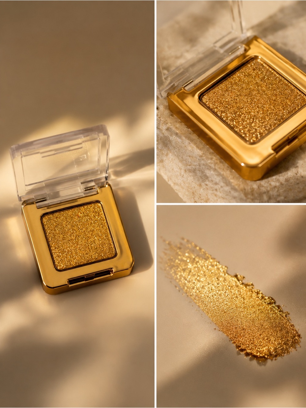 Natasha Denona Metallic Gold Shimmer Eyeshadow New - Picture 1 of 4